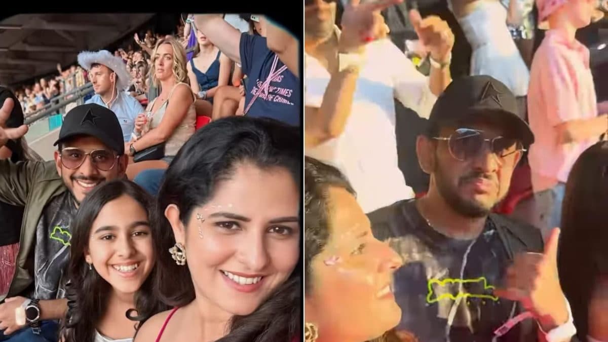 boAt Co-founder Aman Gupta Turns ‘Swiftie’ After Attending Taylor Swift Concert With Daughter