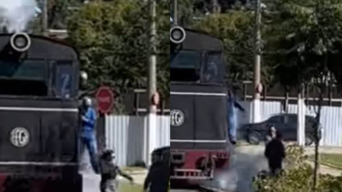 Watch: Woman Trying To Record Reels Near Train Tracks Gets A Lesson Of A Lifetime