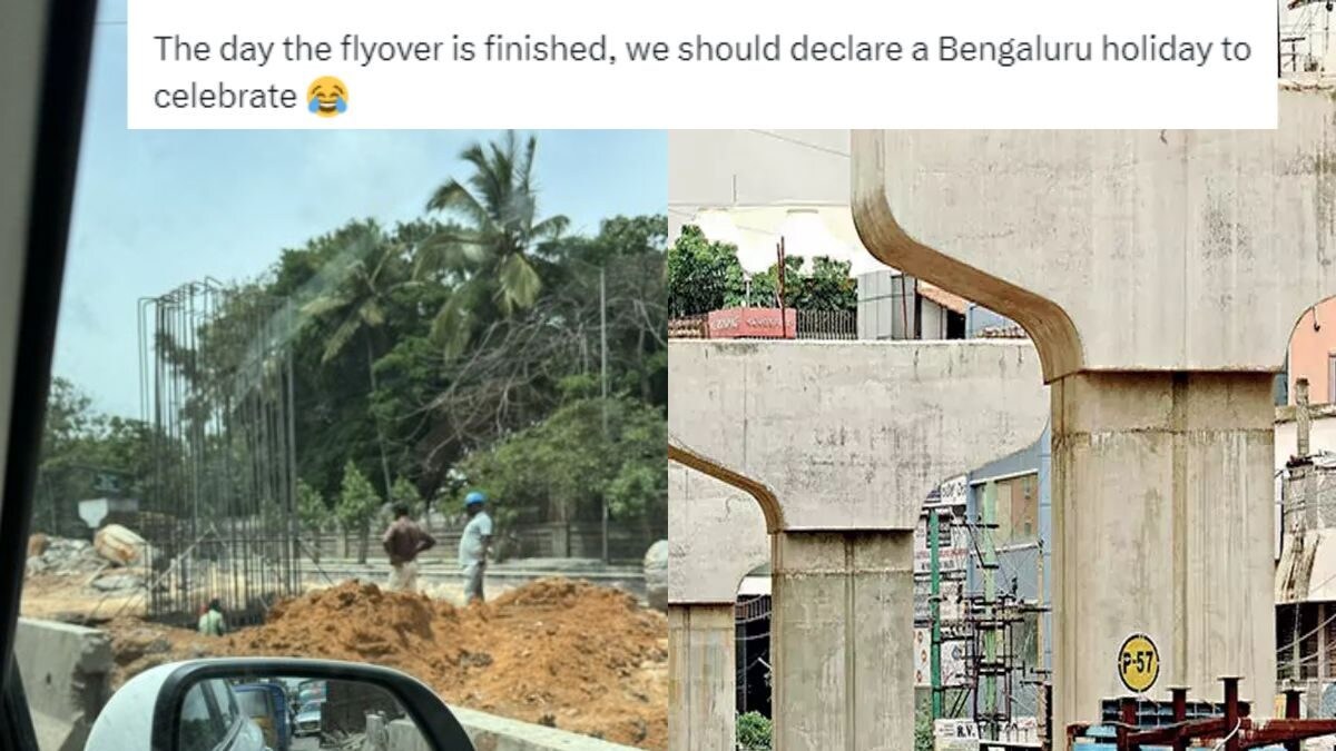 Bengaluru’s Ejipura Flyover Work Finally Resumes And Locals Have Started Digging Memes