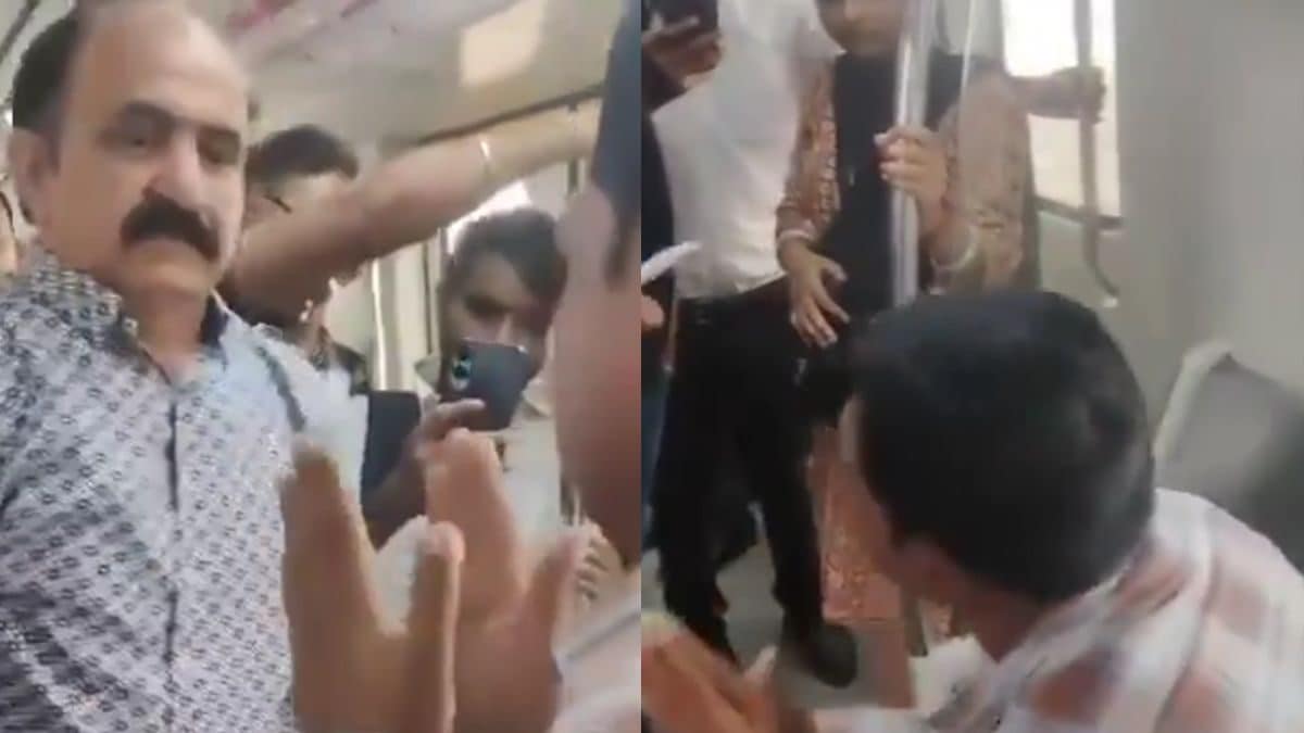 Delhi Metro: Passenger beats man caught stealing a wallet, Internet divided after video goes viral