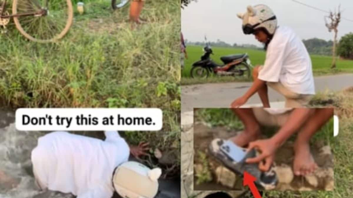 Watch: Man, Filming Risky Stunt, Drops iPhone In Drain