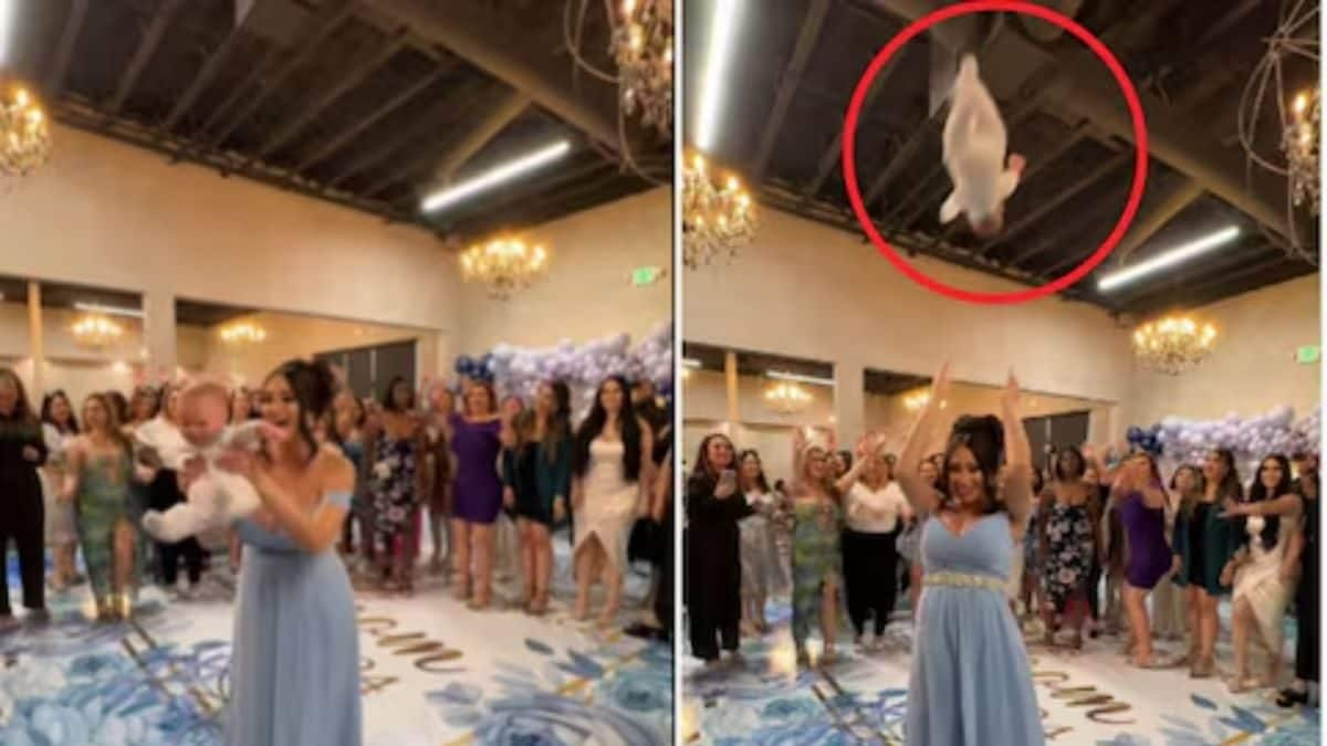 Viral Video Shows Woman Throwing Toy Baby At Wedding, Internet Reacts