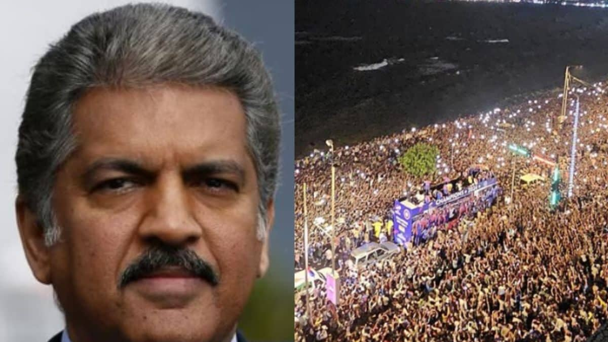 ‘Mumbai’s Magic Jhappi’: Anand Mahindra’s post on India’s Victory Parade draws Surya Kumar Yadav’s attention