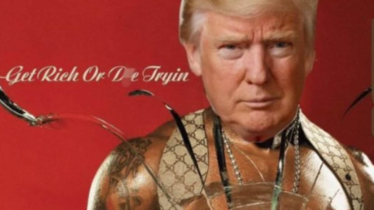 Donald Trump Appears On 50 Cent’s Album Cover Post-Assassination Attempt