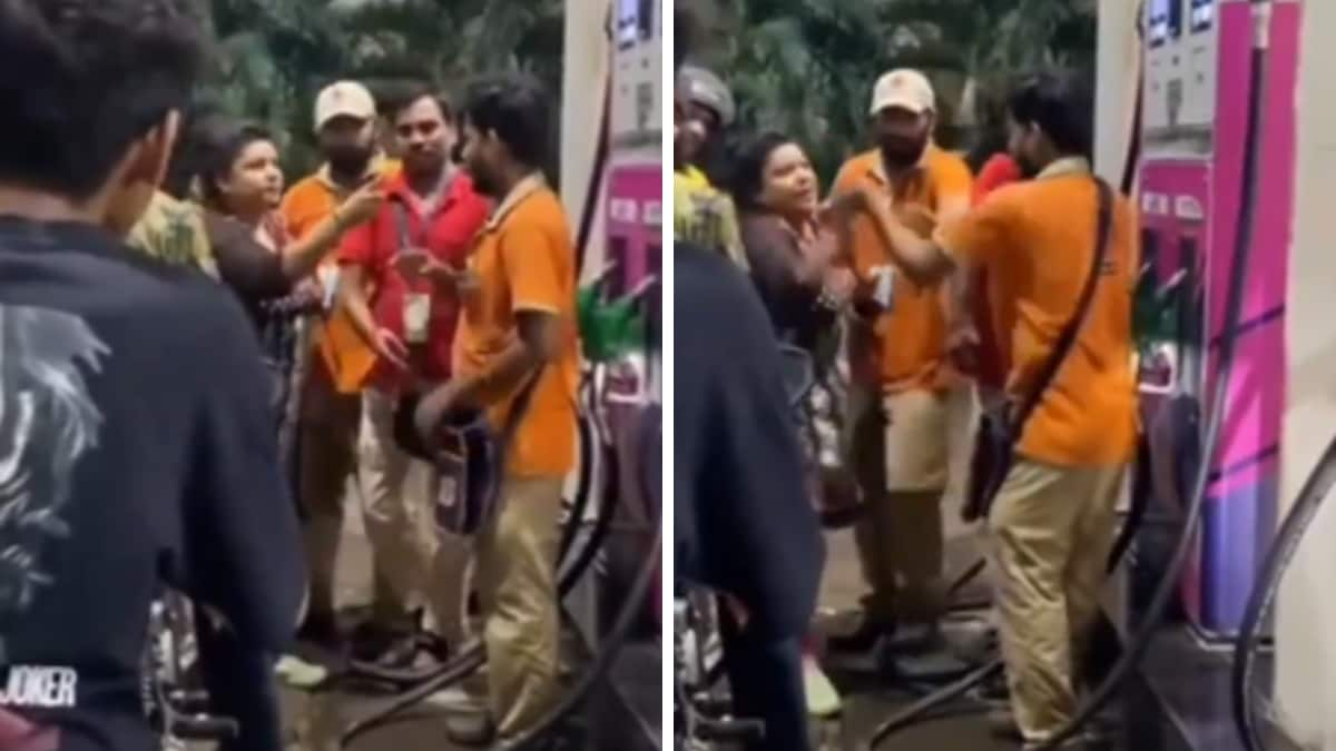 Watch: Woman Slaps, Argues With Petrol Pump Worker.  The Internet Is Upset