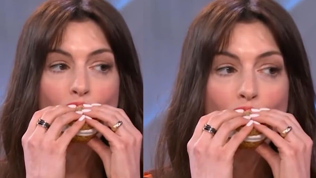 Remember Anne Hathaway’s Cupcake-Eating Hack?  Viral Video Resurfaces