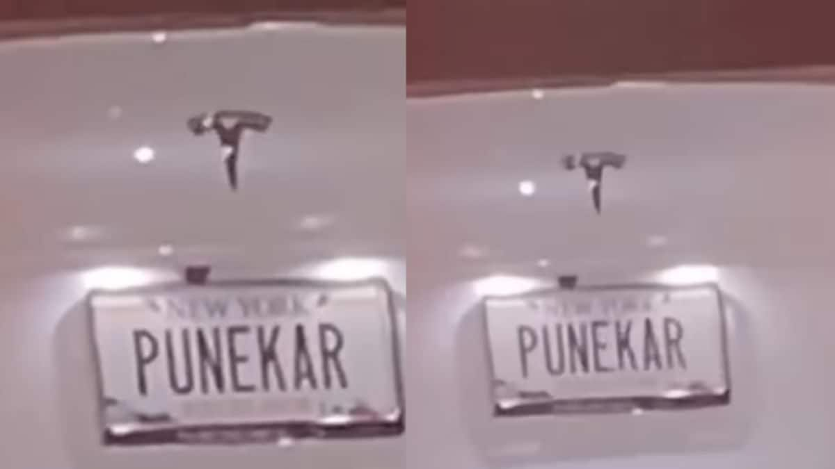 Spotted In New York: Car With A Special Number Plate That Says Punekar