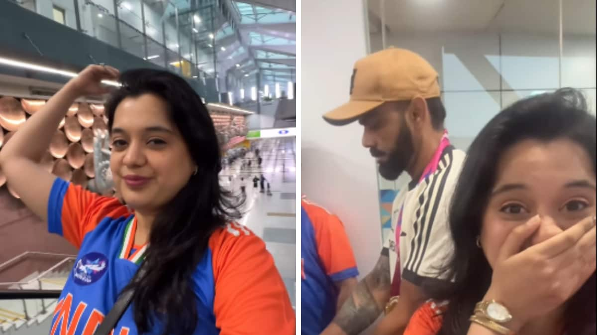 ‘Lived The Dream’: Woman Bumps Into India’s T20 World Cup-winning Team At Delhi Airport