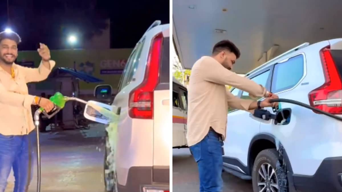 Man Wastes Diesel By Overfilling His SUV’s Tank For Reel, Internet Not Impressed