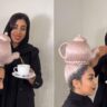 Video of Iranian Hairstylist Flaunting Her ‘Teapot’ Hairstyle on Instagram Goes Viral, Watch